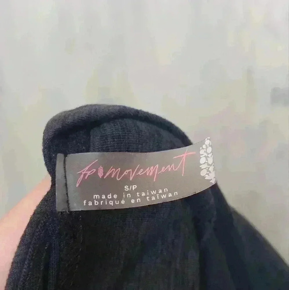 FP Movement by Free People Relieve Crossback Jumpsuit Grey Long Sleeve Small/P - Picture 9 of 9